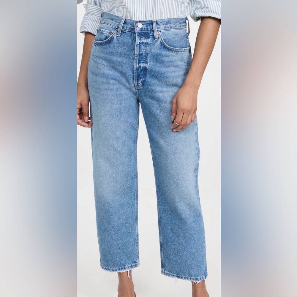 AGolde 90’s Crop midrise Jean. Size 29